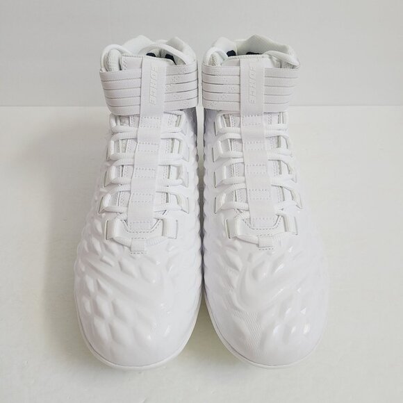 NEW Nike Air Jordan Force Savage 2 Football Cleats CV1663-103 Size 13.5 White main image 6